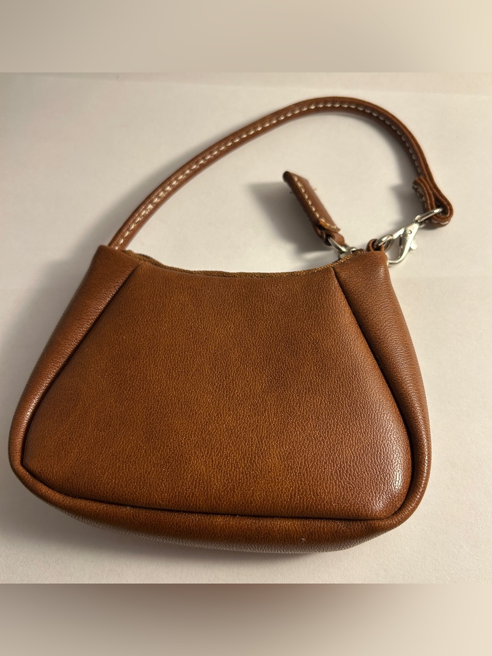 Vintage Y2K Sears Faux Leather Mini Purse Pouch Bag Charm Sales Sample Prop 90s